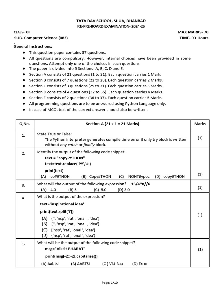1 | PDF | Computer Network | Parameter (Computer Programming)
