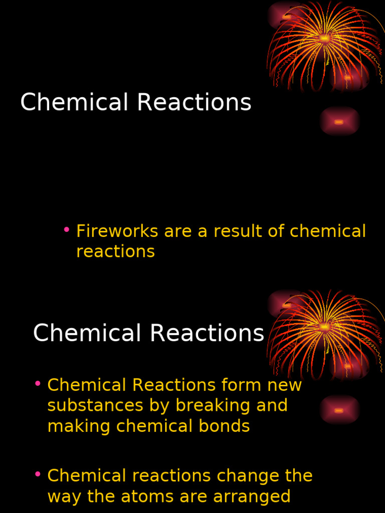Chemical Reactions | PDF | Reaction Rate | Chemical Reactions