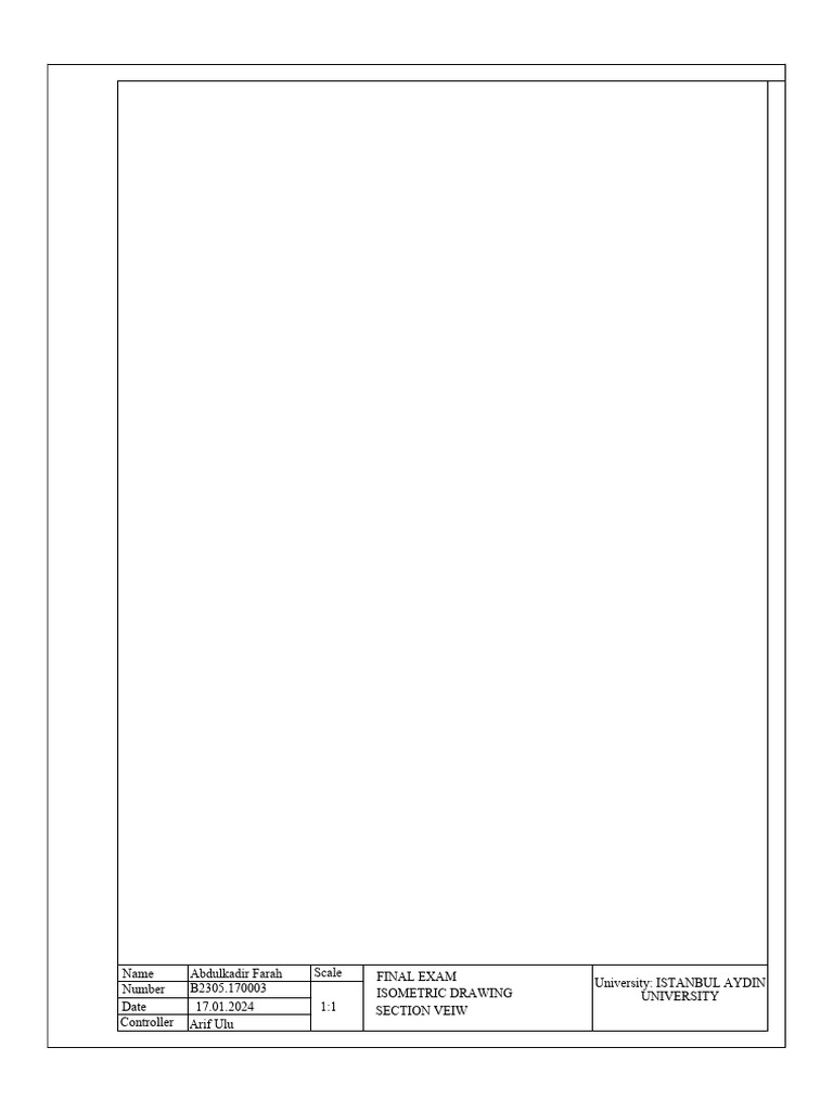 Title Block Model | PDF