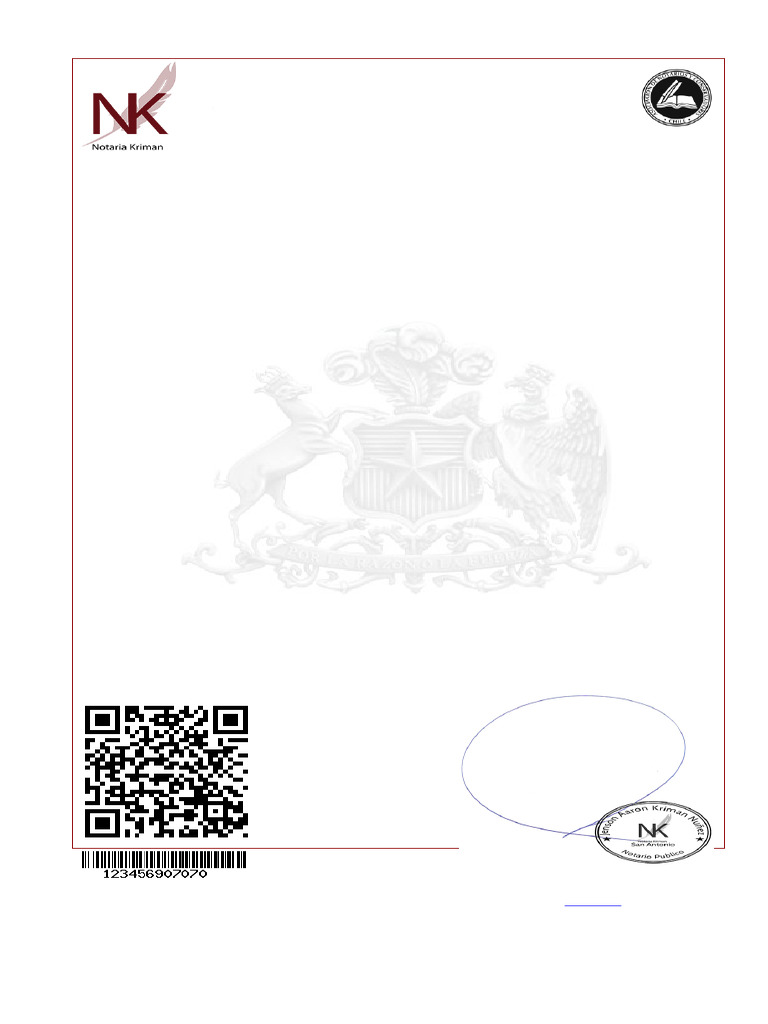 Carta Poder Notarial San Antonio 2023 | PDF