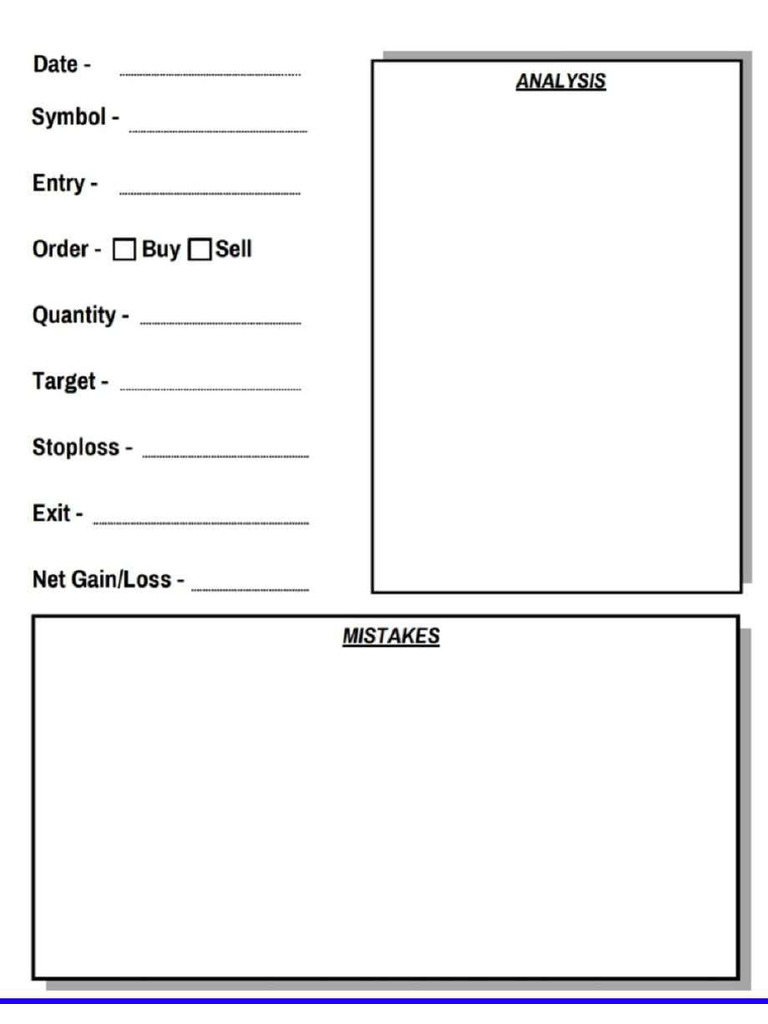 Trading Journal | PDF