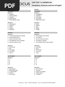 Focus2_2E_Unit_Test_Vocabulary_Grammar_UoE_Unit7_GroupA_B_ANSWERS