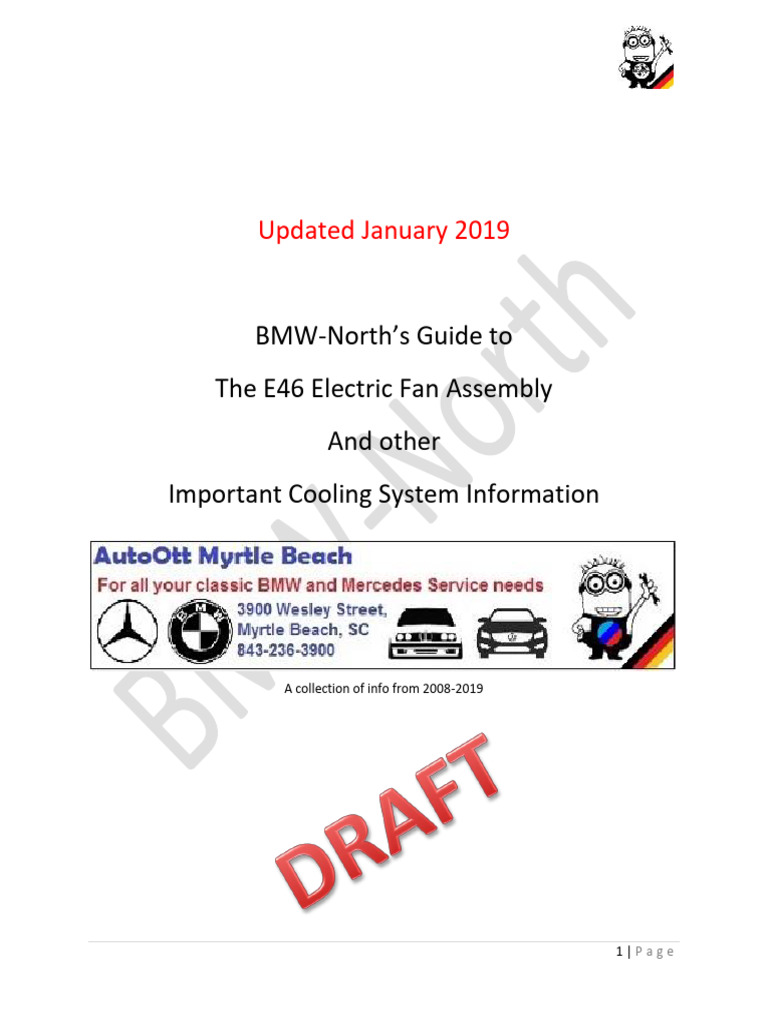 E46 Electric Fan & Cooling System Tidbits - 2019 | PDF | Amplifier ...