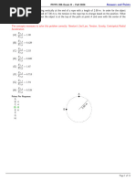 Physics S3 Exam 2025 | PDF | Force | Voltage