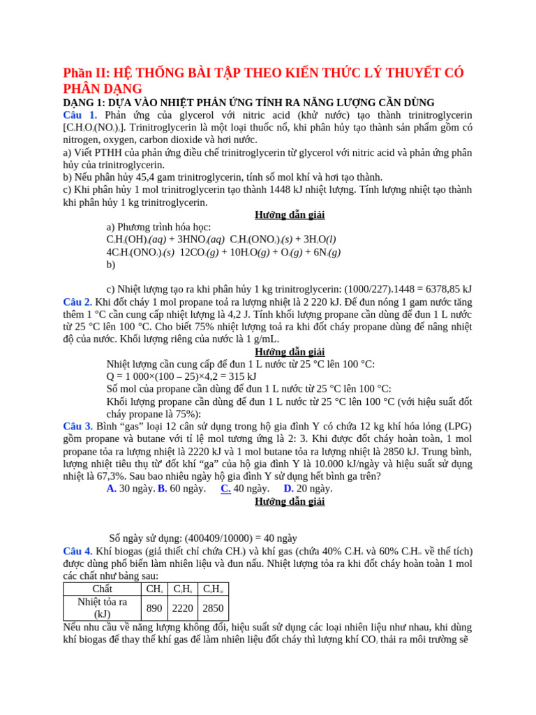 Phần 6 Bt đốt cháy nhiên liệu | PDF