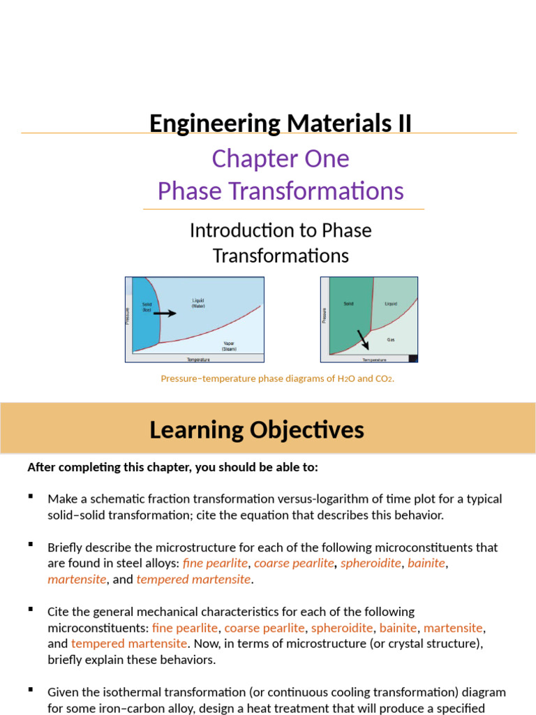 Phase Transformations in Engineering Materials | PDF | Nucleation ...