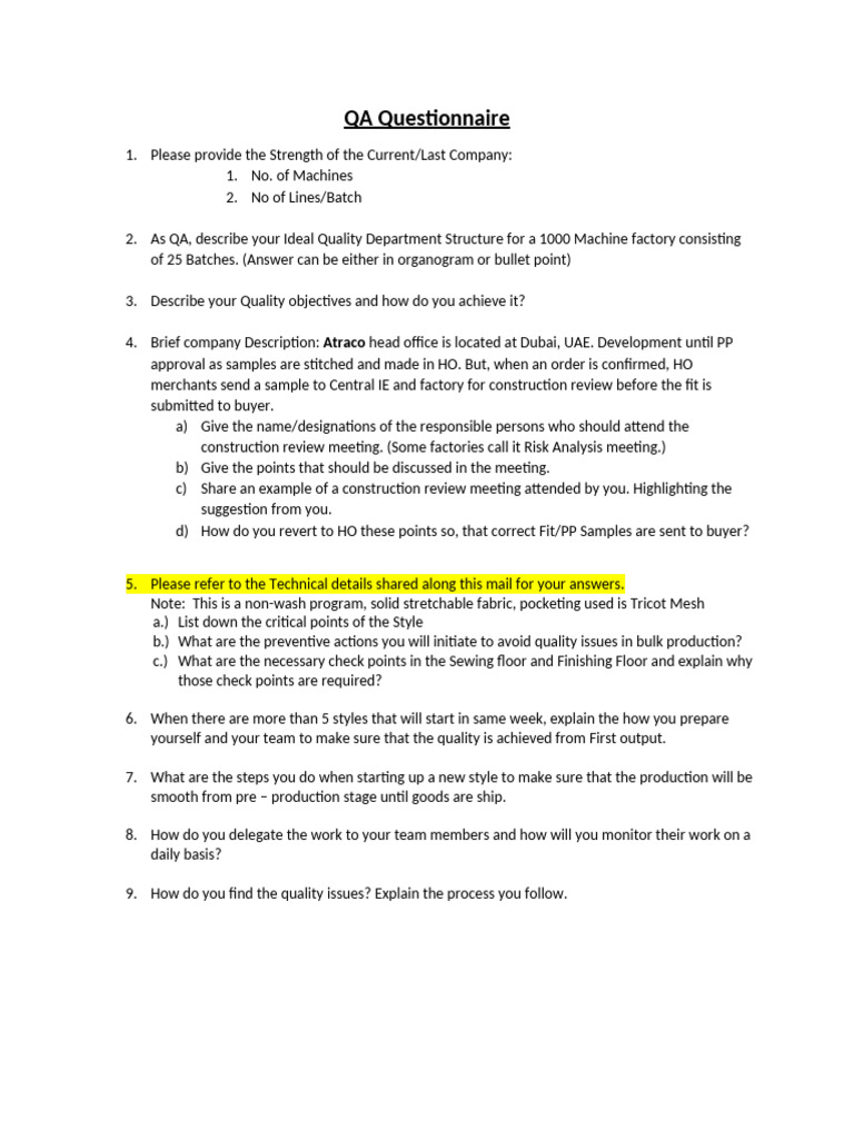 QA Strategies by Muhammad Azeem Khan | PDF