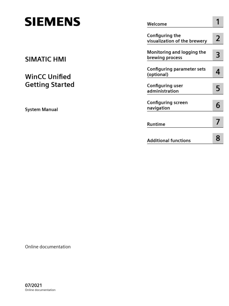 WINCC INSTALLATION GUIDE visual data 8