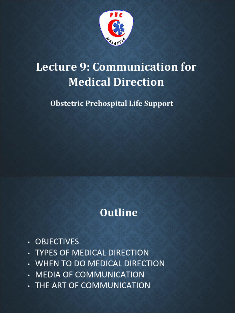 Medical Direction in Obstetric Care | PDF | Health Care | Midwifery