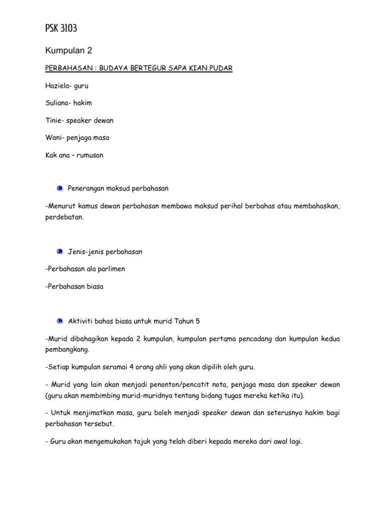 Budaya Bertegur Sapa Kian Pudar