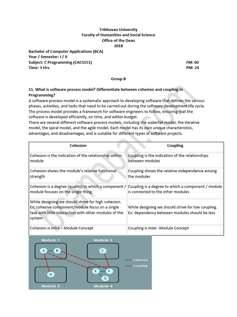 TU BCA C Programming 2018 Old Question Solution | PDF | Computer ...
