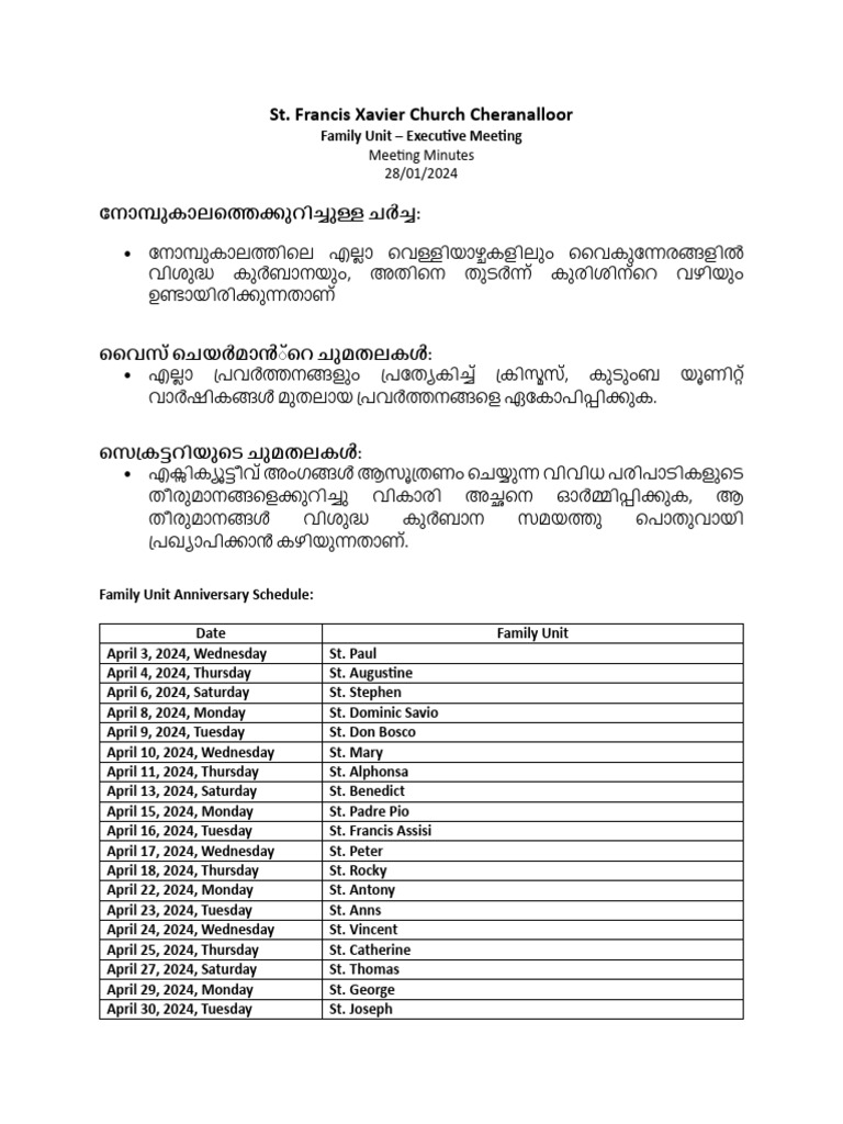 Meeting Minutes 01.28.2024 V2 | PDF