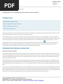 Mobility in Context- Principles of Patient Care Skills 3rd Ed.
