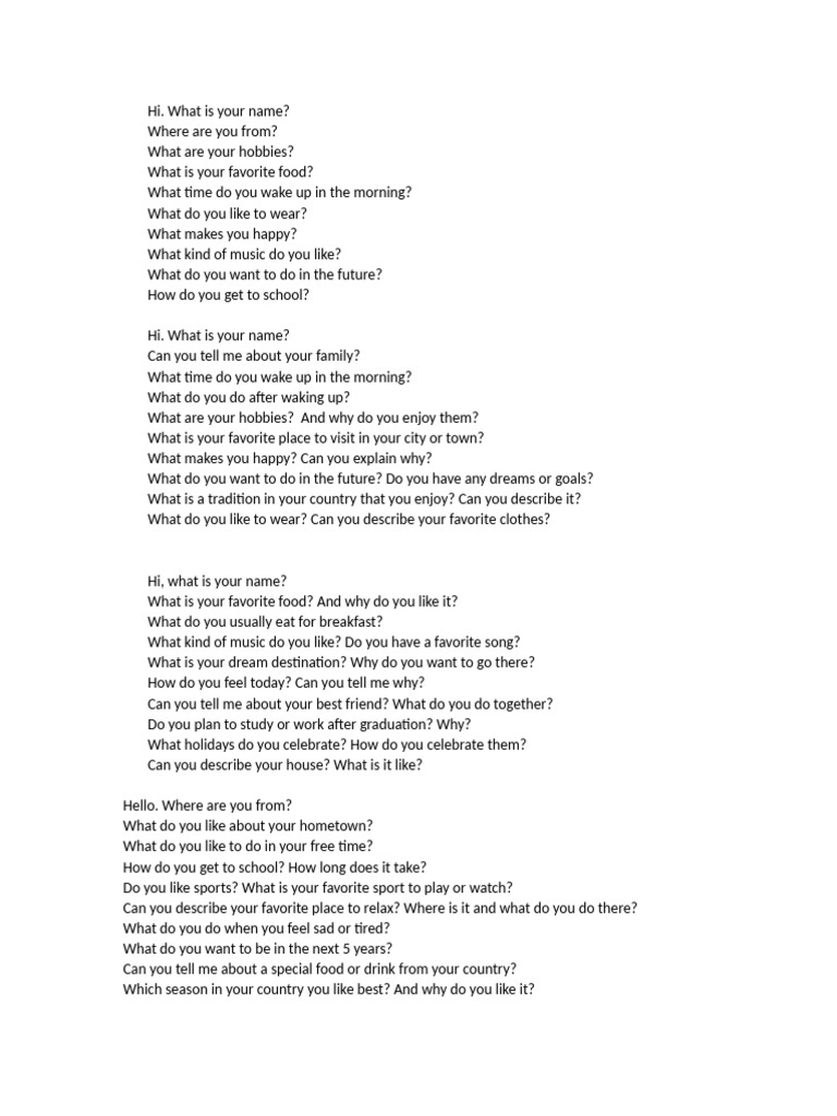 Open Questions | PDF
