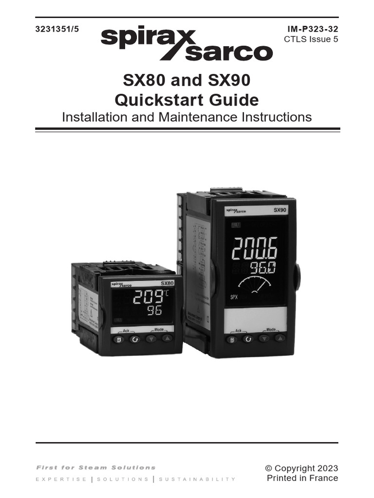 SX80 and SX90 Quickstart Guide | PDF | Electrical Wiring | Switch