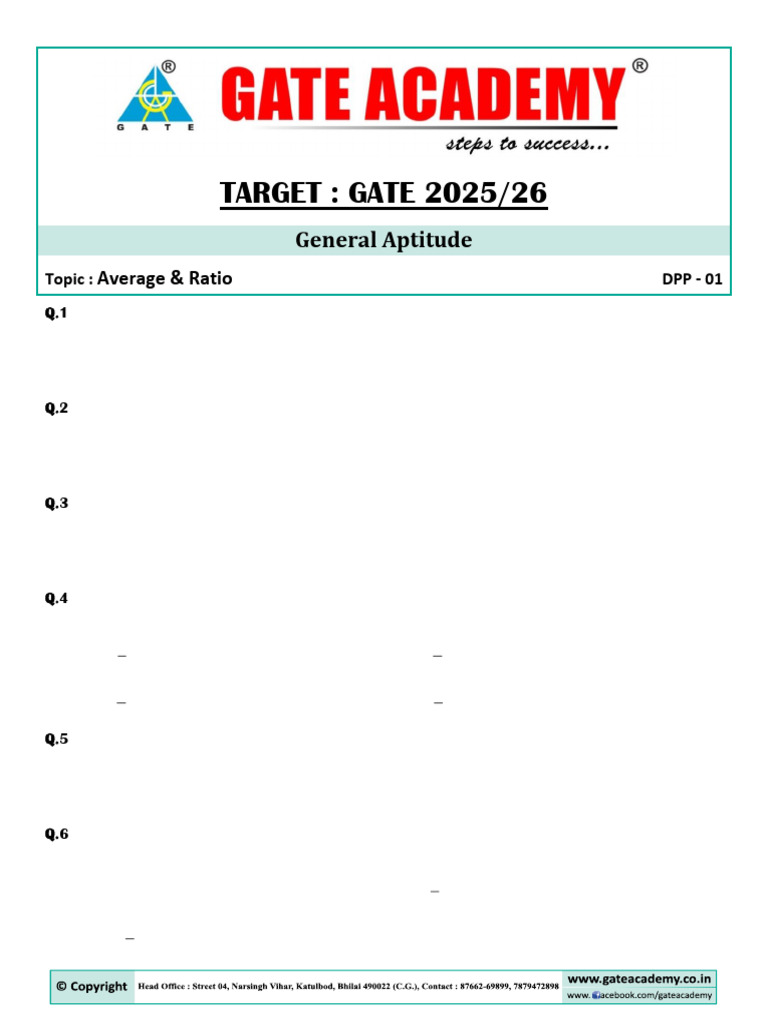 GENERAL APTITUDE TEST PAPERS WITH ANSWERS PDF DOWNLOAD 2022 visual data 7