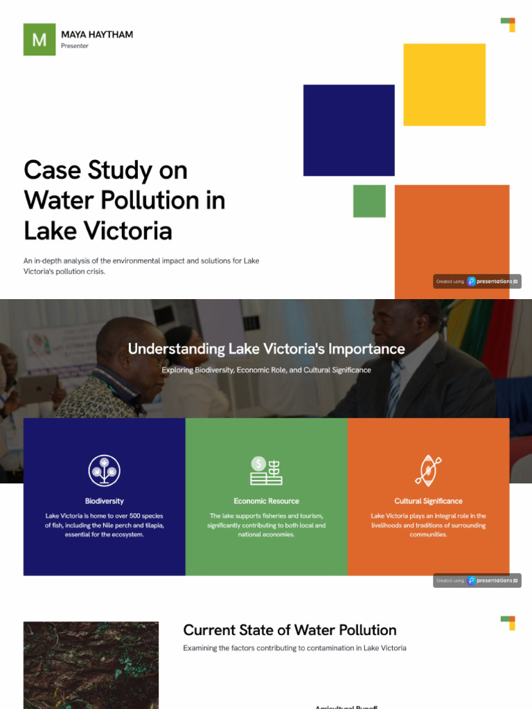 Case Study On Water Pollution in Lake Victoria | PDF