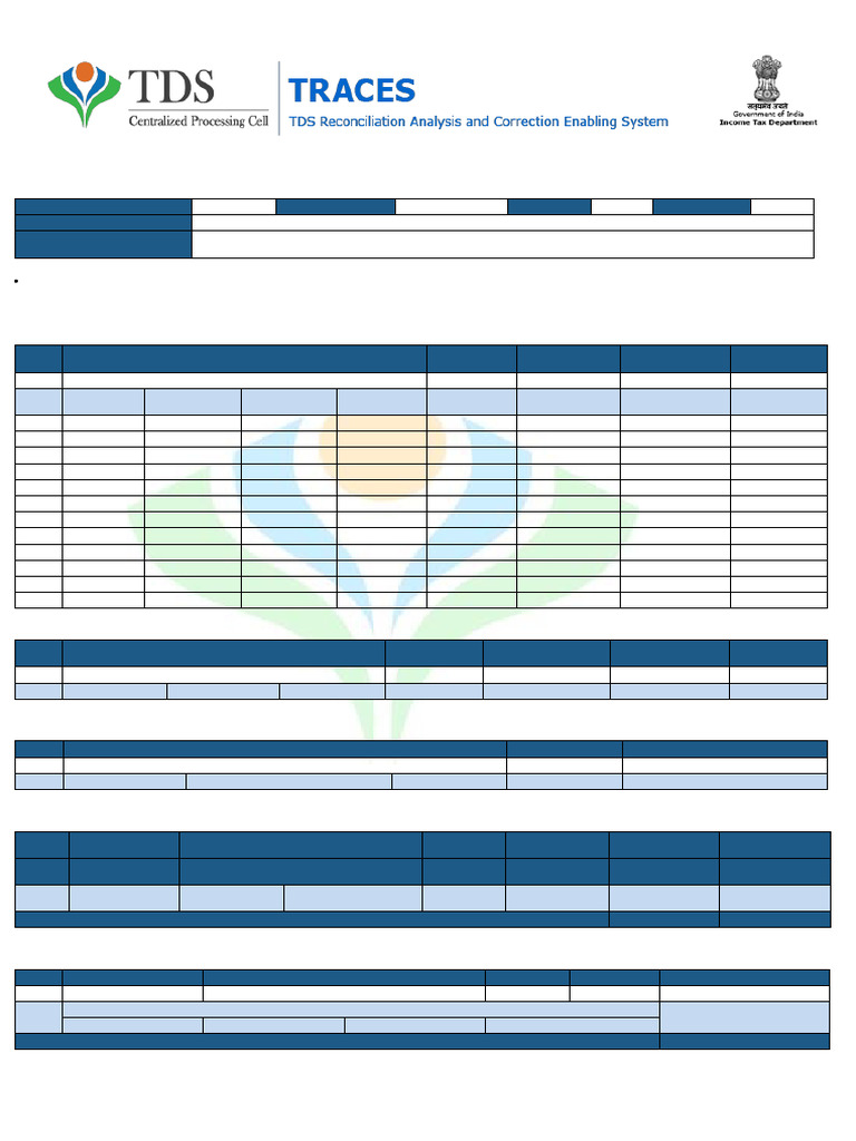 26as pdf taxes payments