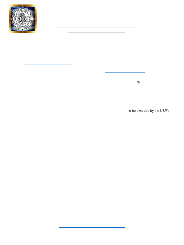 USP Scholarship Application Guidelines | PDF | United States Postal Service