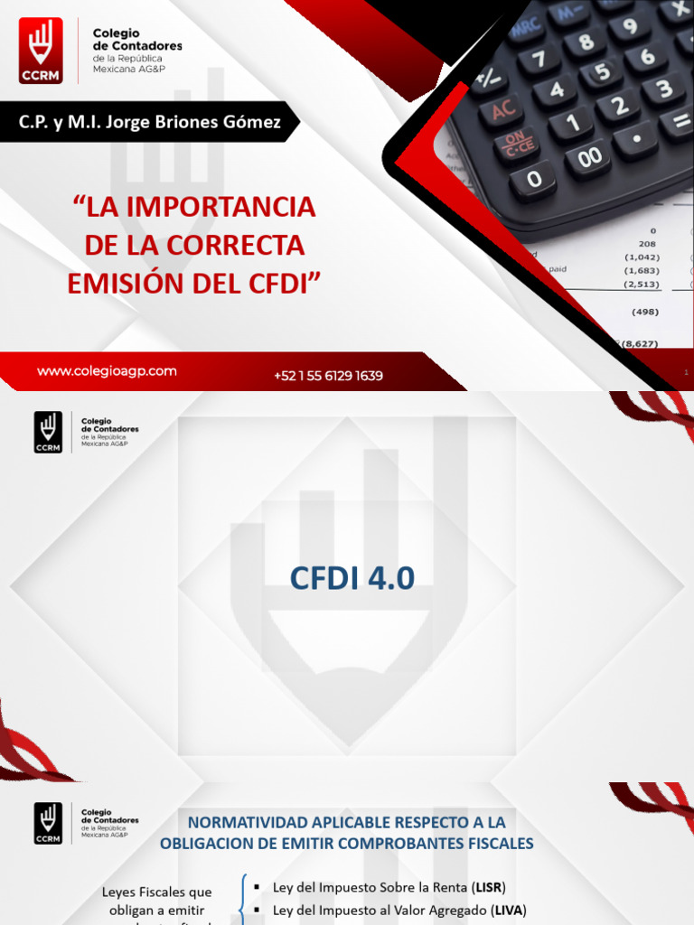 Correcta Emisión CFDI CCPRM 2024 | PDF | Impuestos | Dinero