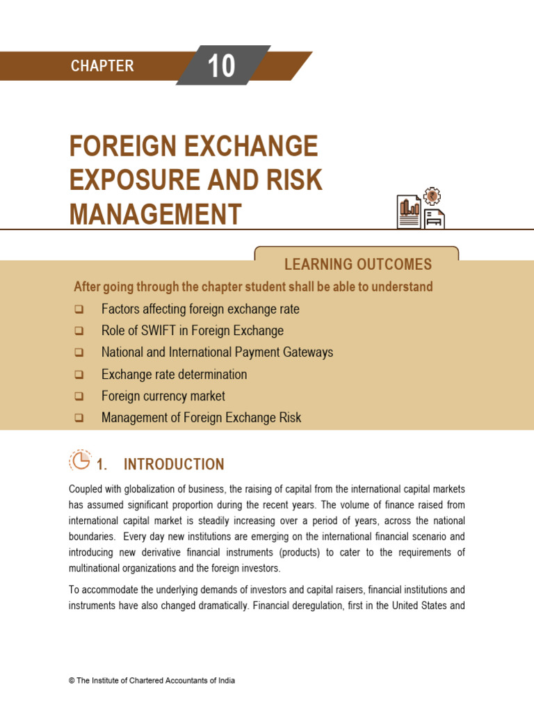 83287bos67342 cp10 | PDF | Exchange Rate | Foreign Exchange Market