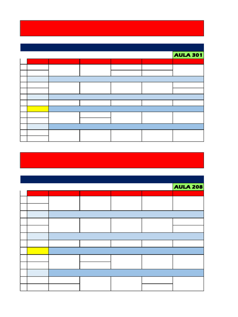 Horario Clases Secundaria 2024 CIMA | PDF | Science | Observación