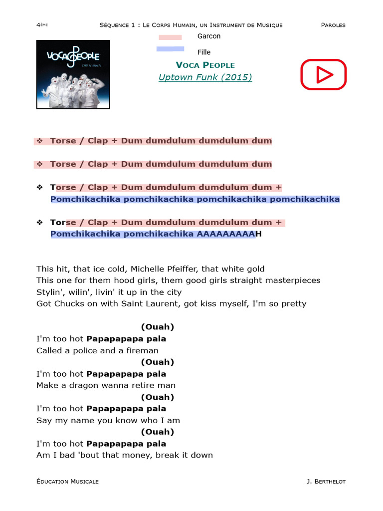 musique_-_Paroles | PDF
