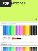 EGGER Color Equivalents: NCS & RAL | PDF | Color | Visual Perception