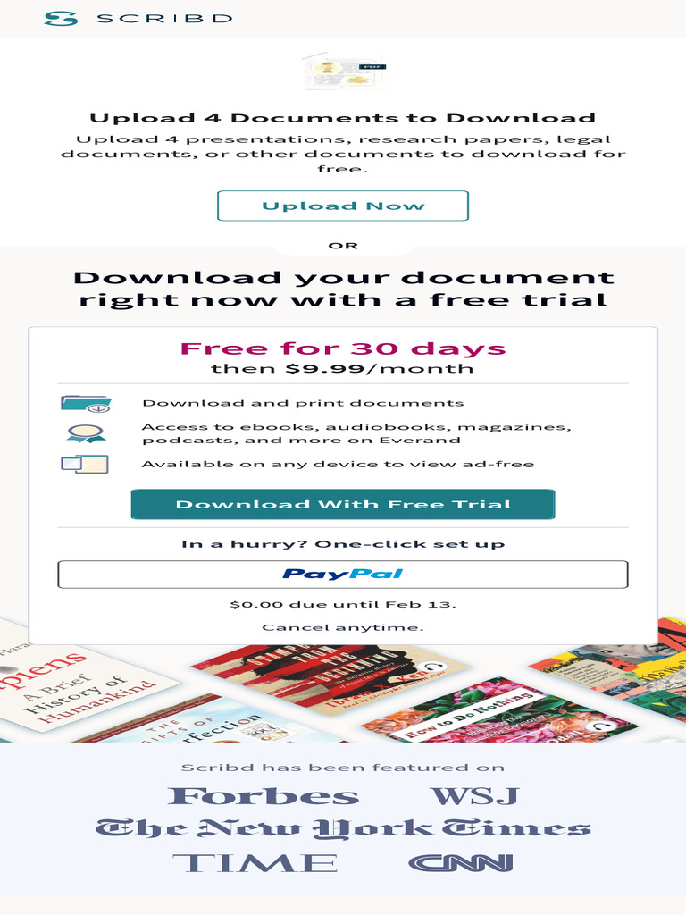 Choose A Plan Scribd 2 | PDF