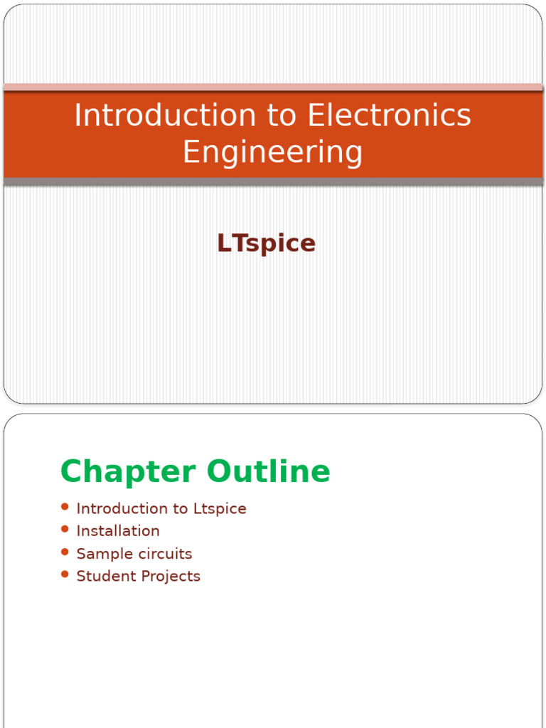 LTspice Guide for Electronics Engineering | PDF | Amplifier | Spice