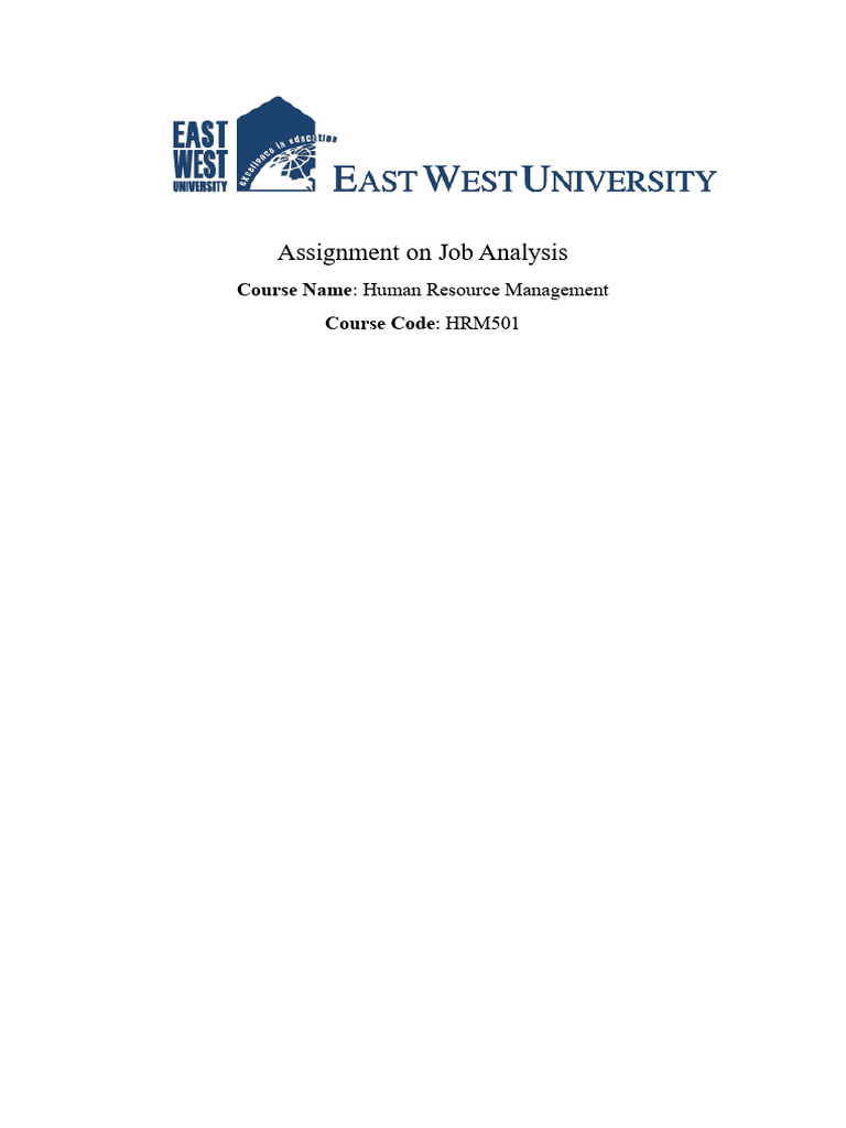 Job Analysis: Process and Benefits | PDF | Employment | Human Resource ...