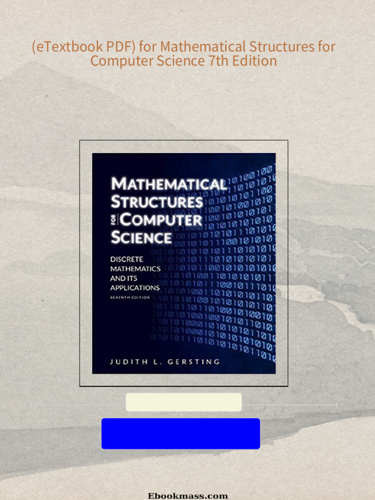 Get (eTextbook PDF) for Mathematical Structures for Computer Science ...