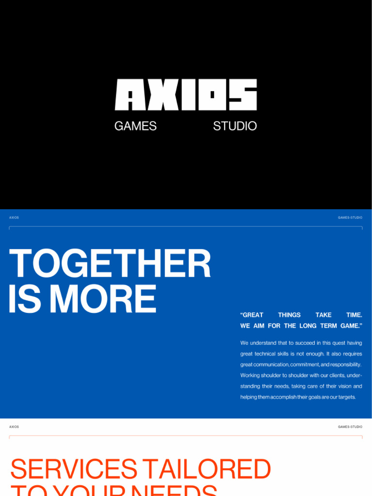AxiosGames Studios 2023 | PDF