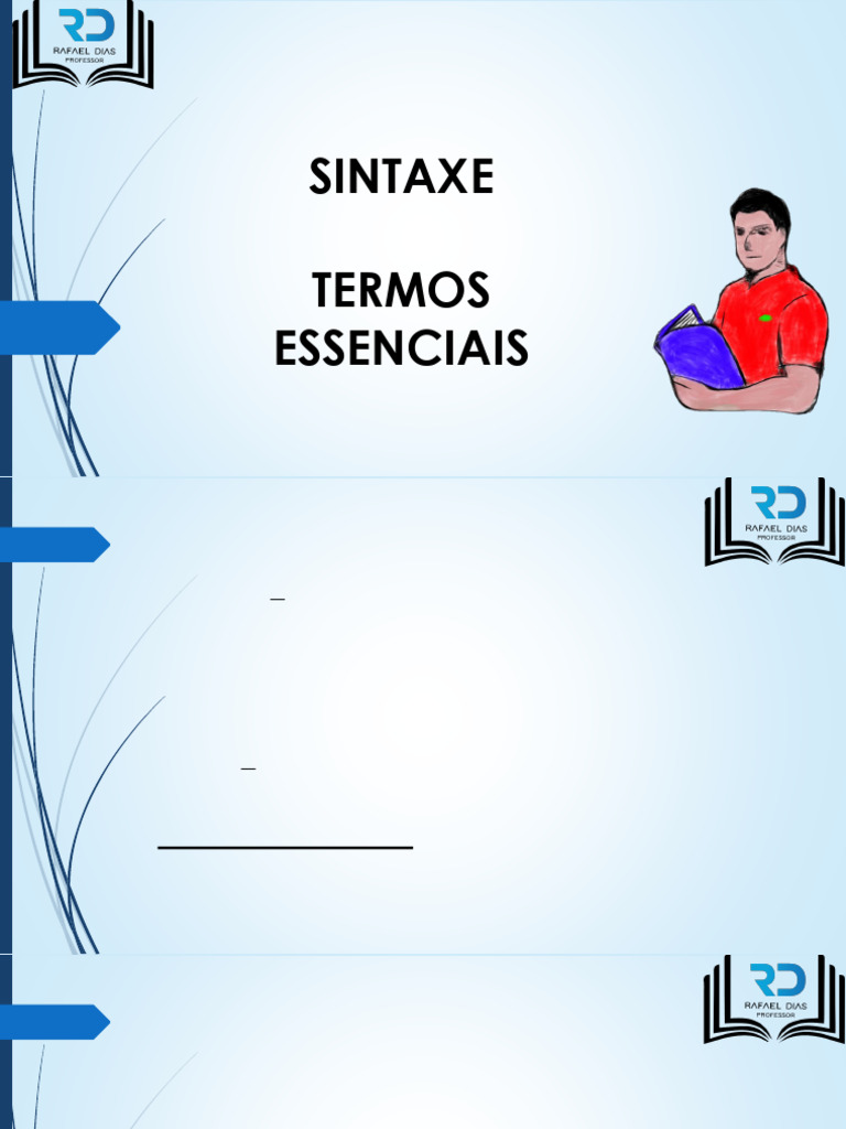 Tipos de Sujeito e Predicado na Língua Portuguesa | PDF | Assunto ...