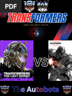 IDW Transformers Comics Reading Order | PDF | Hasbro | Fictional Vehicles