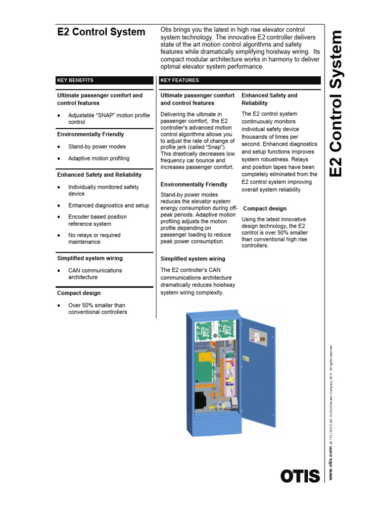Otis Elevator Snap Control | PDF | Elevator | Acceleration