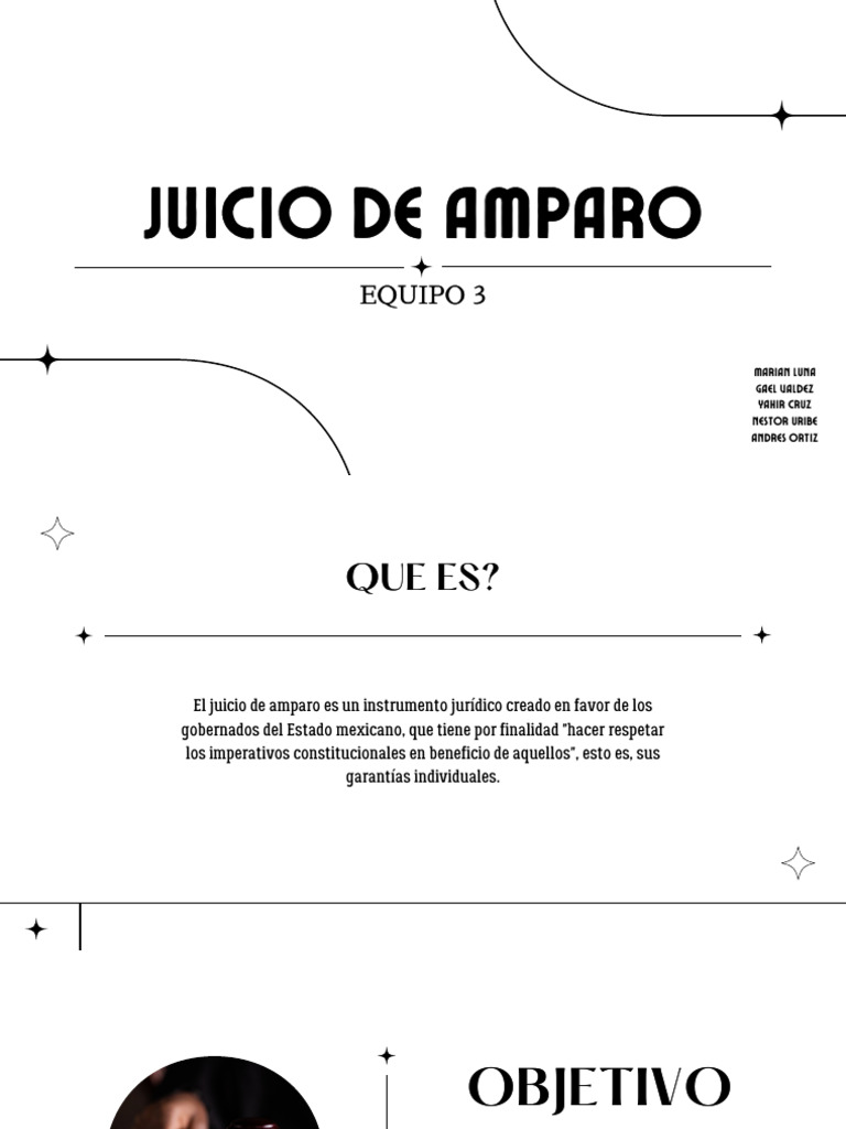 Juicio de Amparo: Conceptos y Tipos | PDF | Derecho Constitucional ...