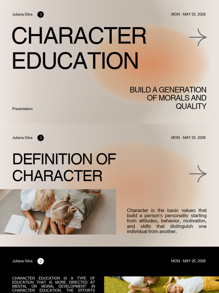 Understanding Character Education Essentials | PDF | Attitude ...