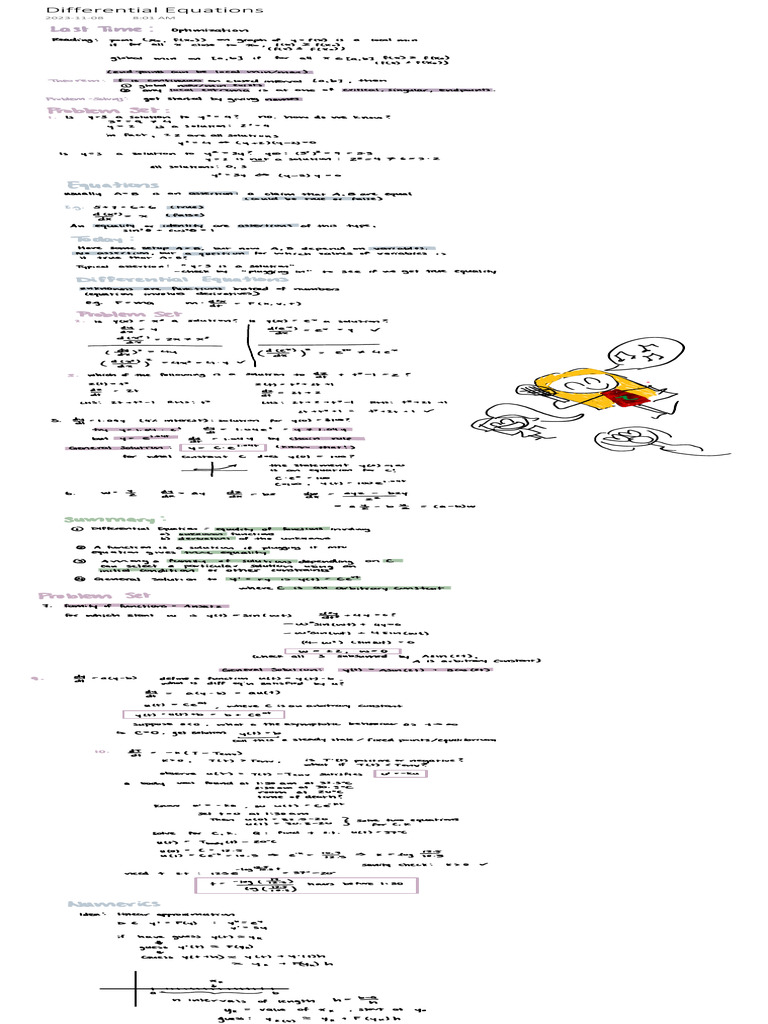 Differential Equations Pdf