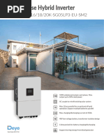 Deye 20kW Datasheet | PDF | Alternating Current | Electricity