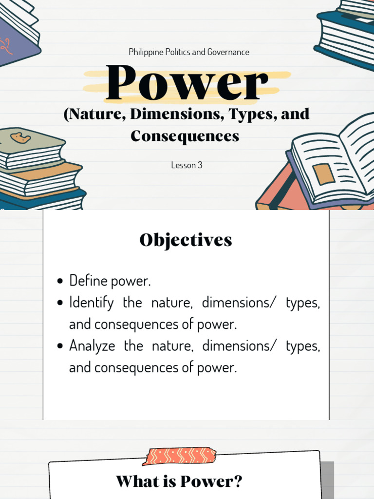 PPG-Lesson-3 | PDF | Power (Social And Political) | Psychological Concepts