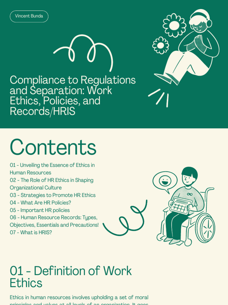 HR Ethics and Record Management Guide | PDF | Human Resources | Human ...