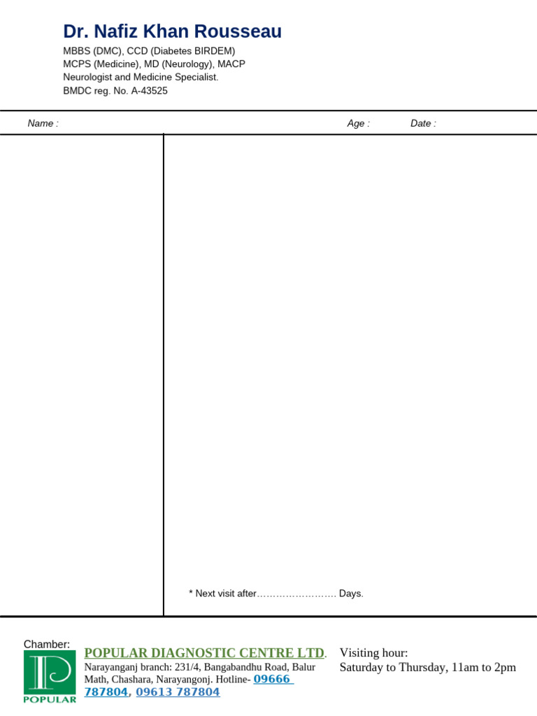 Prescription | PDF
