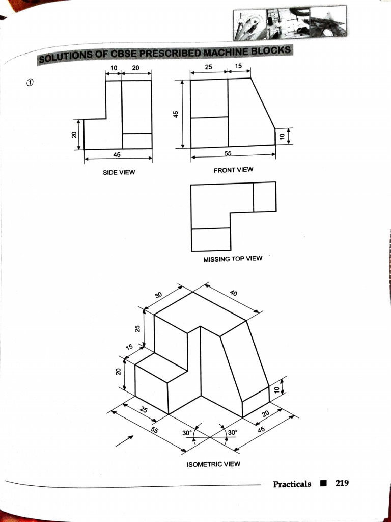 Engineering Graphics Solutions for 1st Year | PDF | Technical Drawing ...