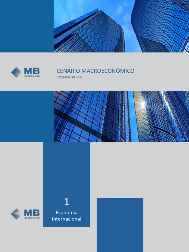 Análise do Cenário Macroeconômico 2024 | PDF | Economias