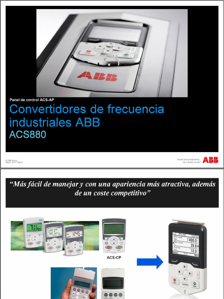 Panel de Control ACS-AP | PDF | USB | Apoyo