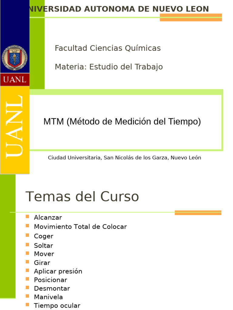 Presentacion MTM | PDF | Mano | Fuerza