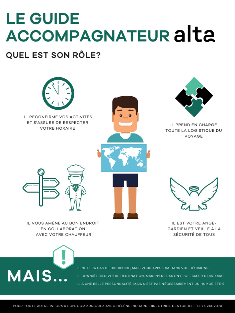 Rôle du Guide Accompagnateur | PDF