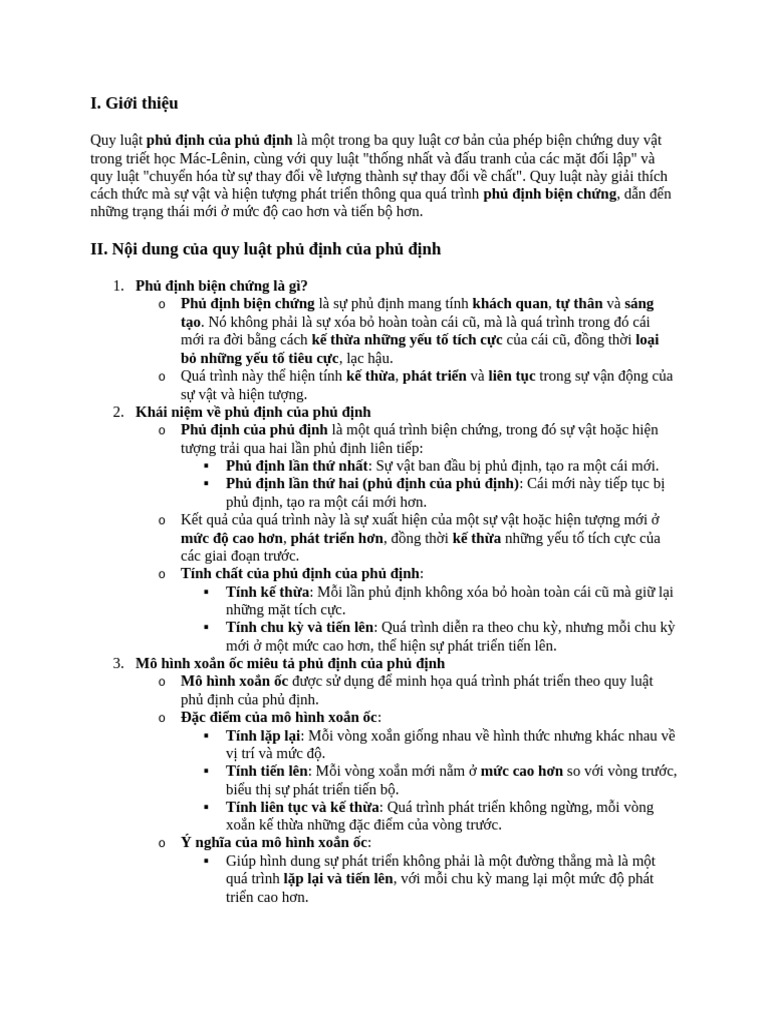 Negation of Negation | PDF