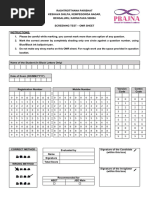 Answer Sheets For 60 Items | PDF